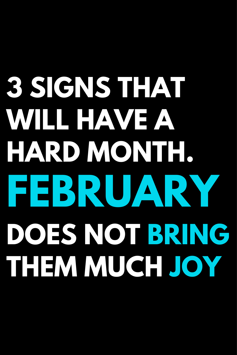 3 signs that will have a hard month. February does not bring them much joy