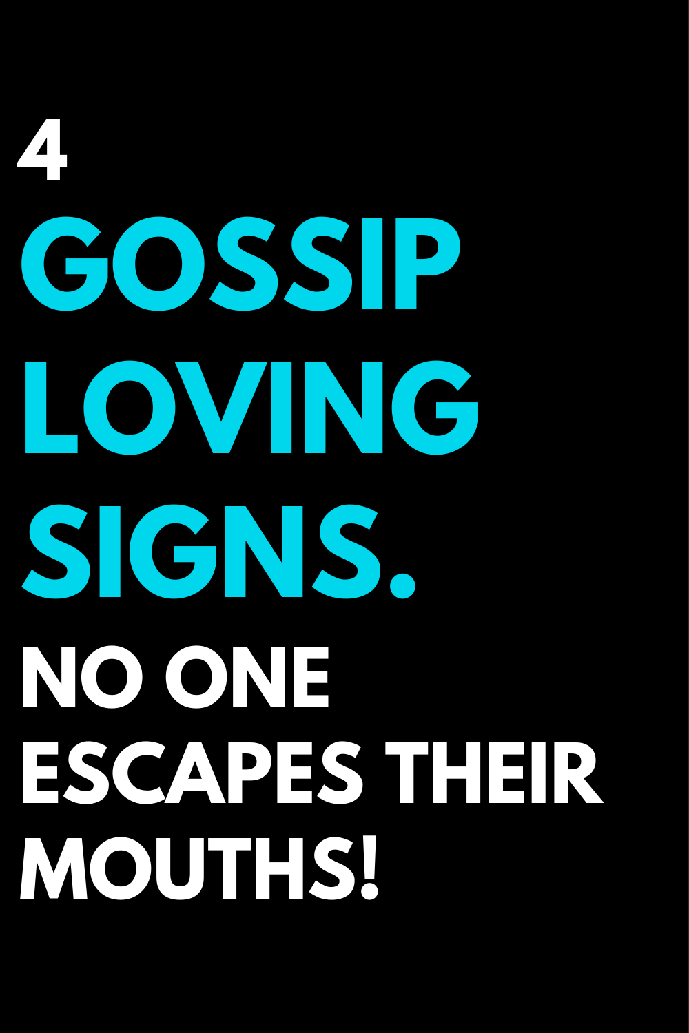 4 gossip-loving signs. No one escapes their mouths!