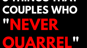 5 things that couples who "never quarrel" don't tell you