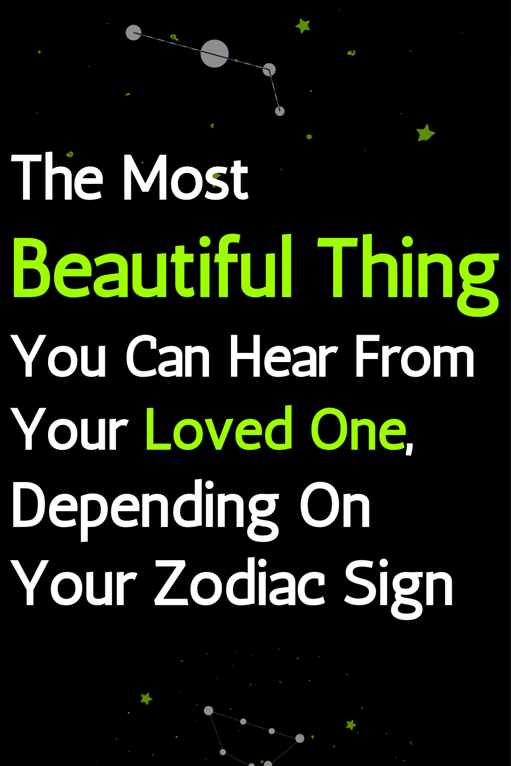 The Most Beautiful Thing You Can Hear From Your Loved One, Depending On Your Zodiac Sign