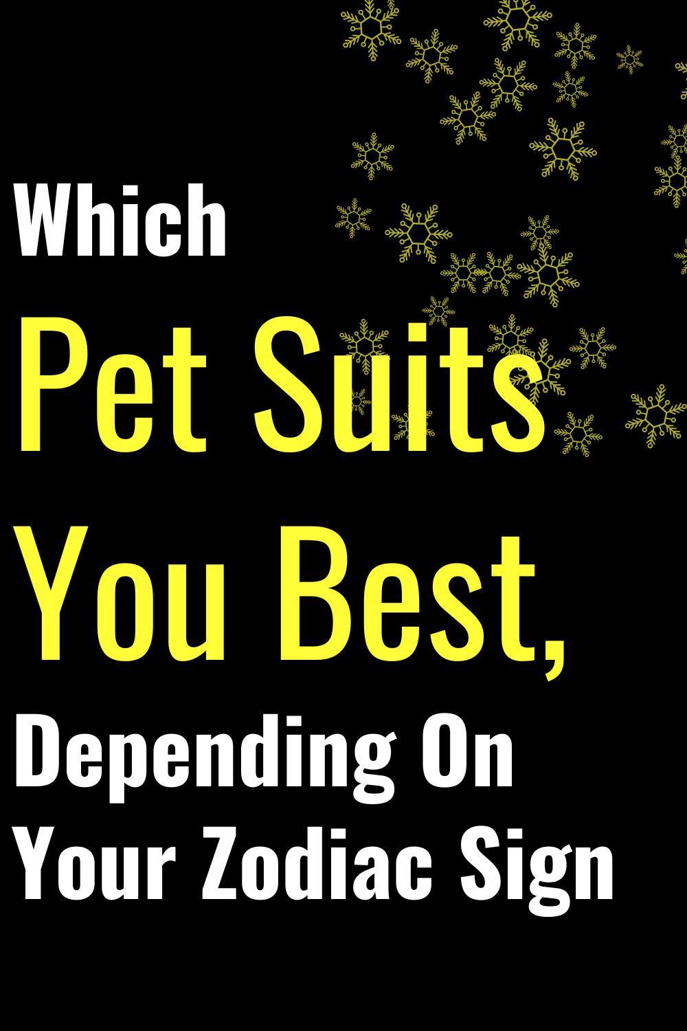 Which Pet Suits You Best, Depending On Your Zodiac Sign