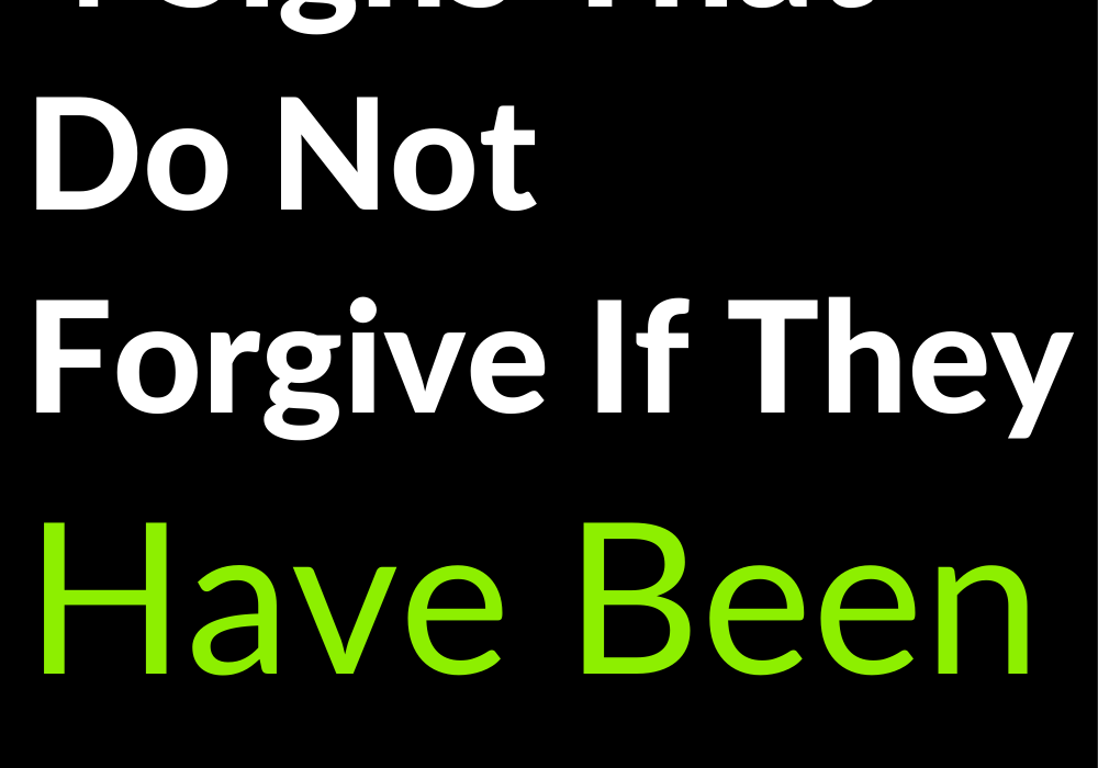 4 Signs That Do Not Forgive If They Have Been Betrayed