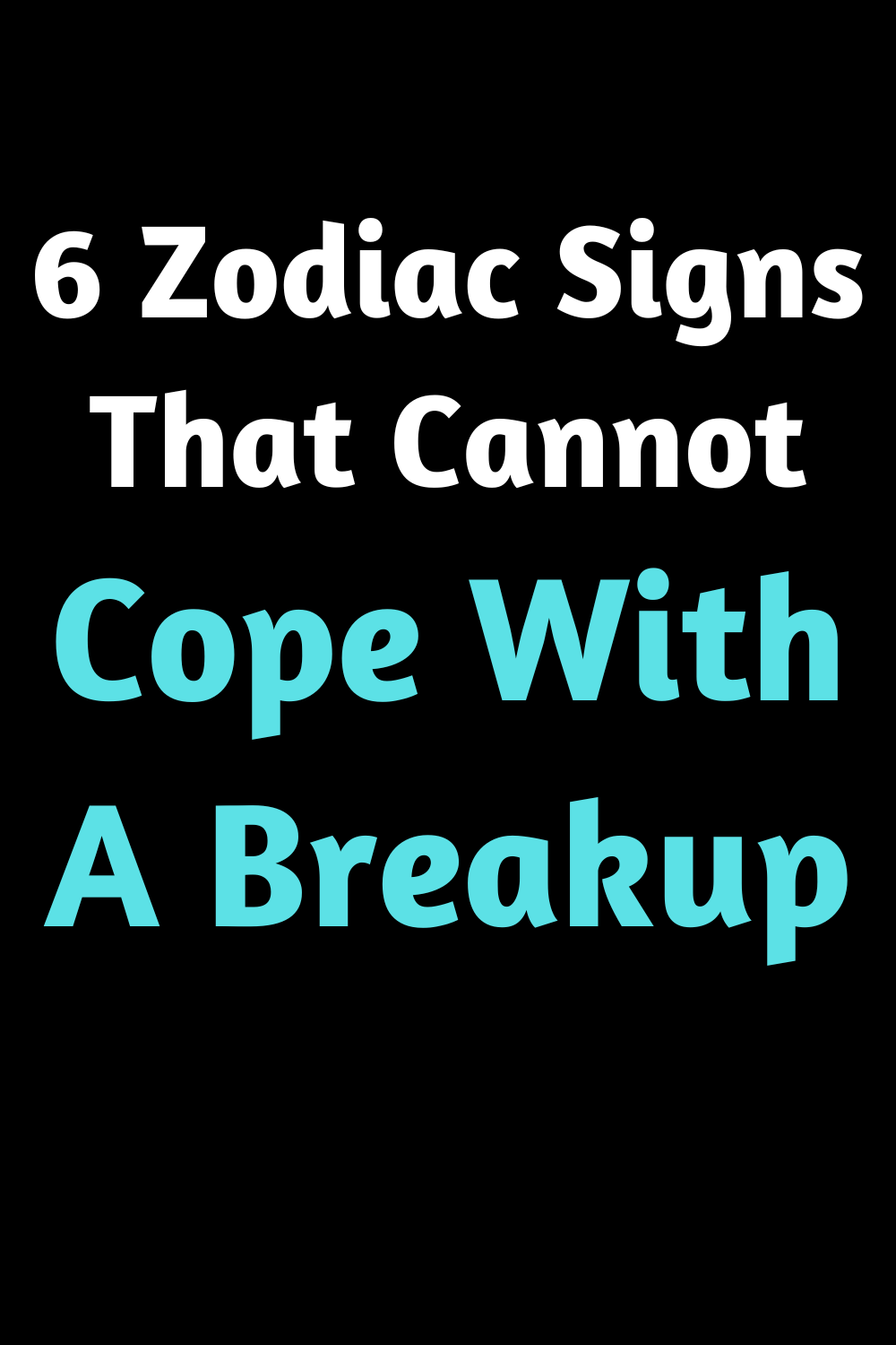 6 Zodiac Signs That Cannot Cope With A Breakup