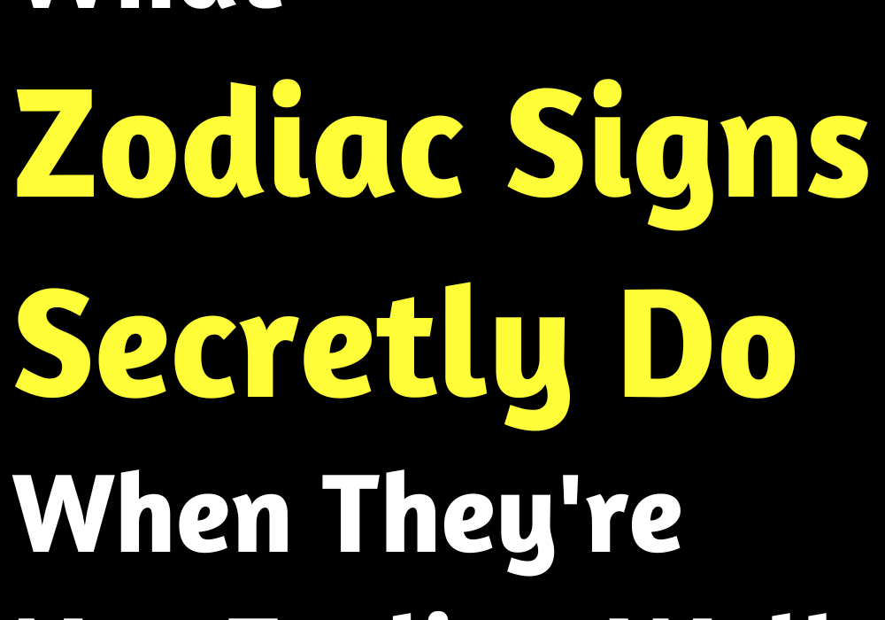 What Zodiac Signs Secretly Do When They're Not Feeling Well
