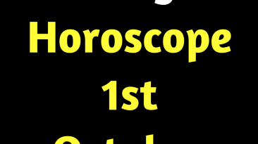 Today’s Horoscope 1st October 2022