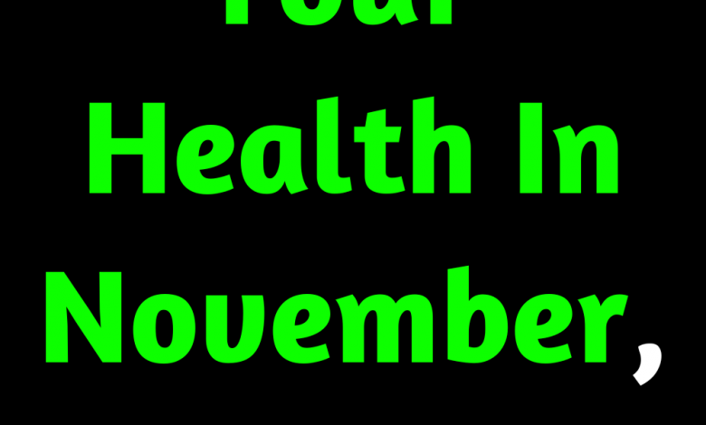 Horoscope. Your Health In November, Depending On Your Sign