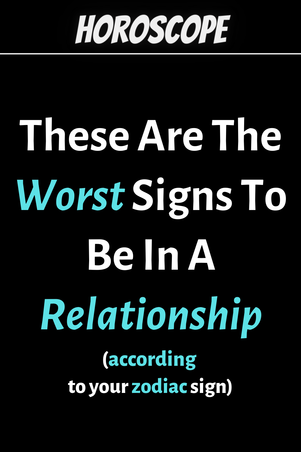 These Are The Worst Signs To Be In A Relationship