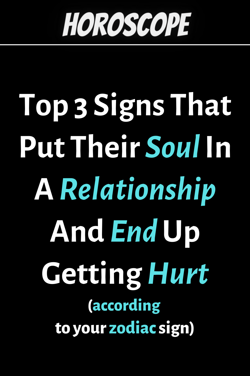 Top 3 Zodiac Signs That Put Their Soul In A Relationship And End Up Getting Hurt
