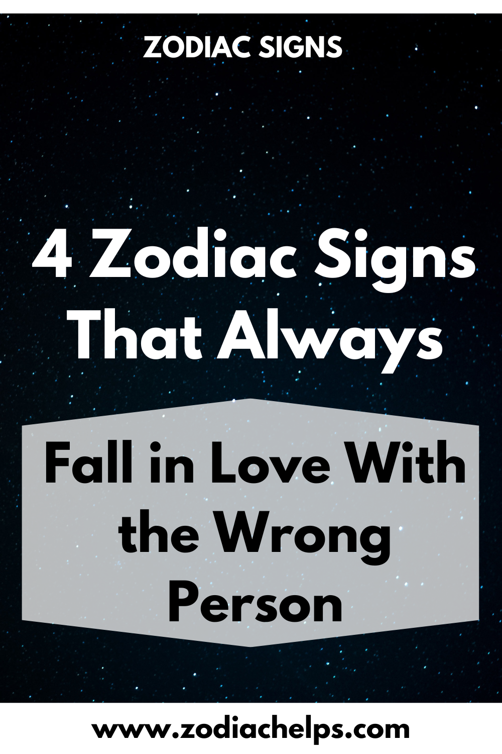4 Zodiac Signs That Always Fall in Love With the Wrong Person