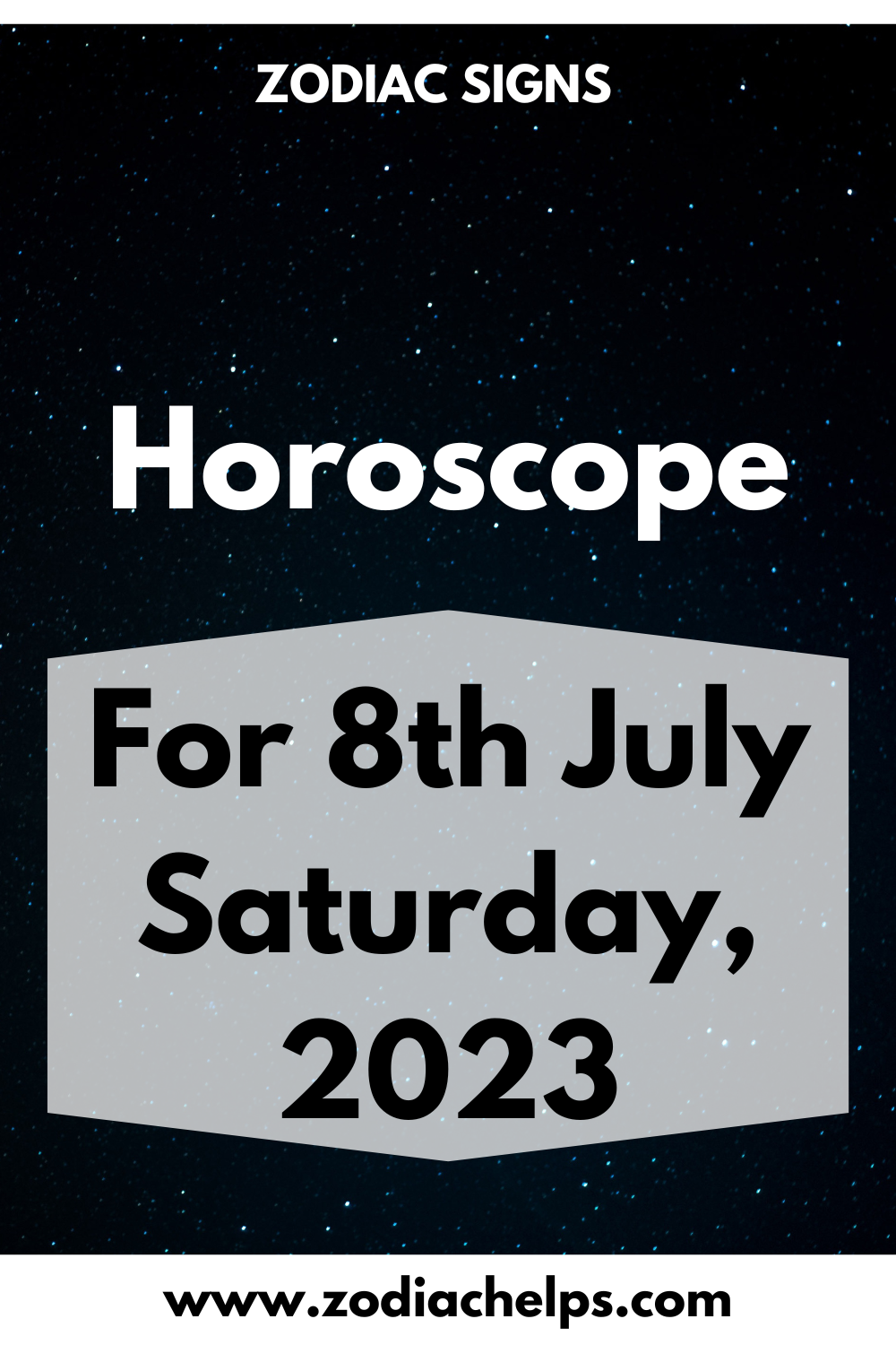 Horoscope for 8th July Saturday, 2023