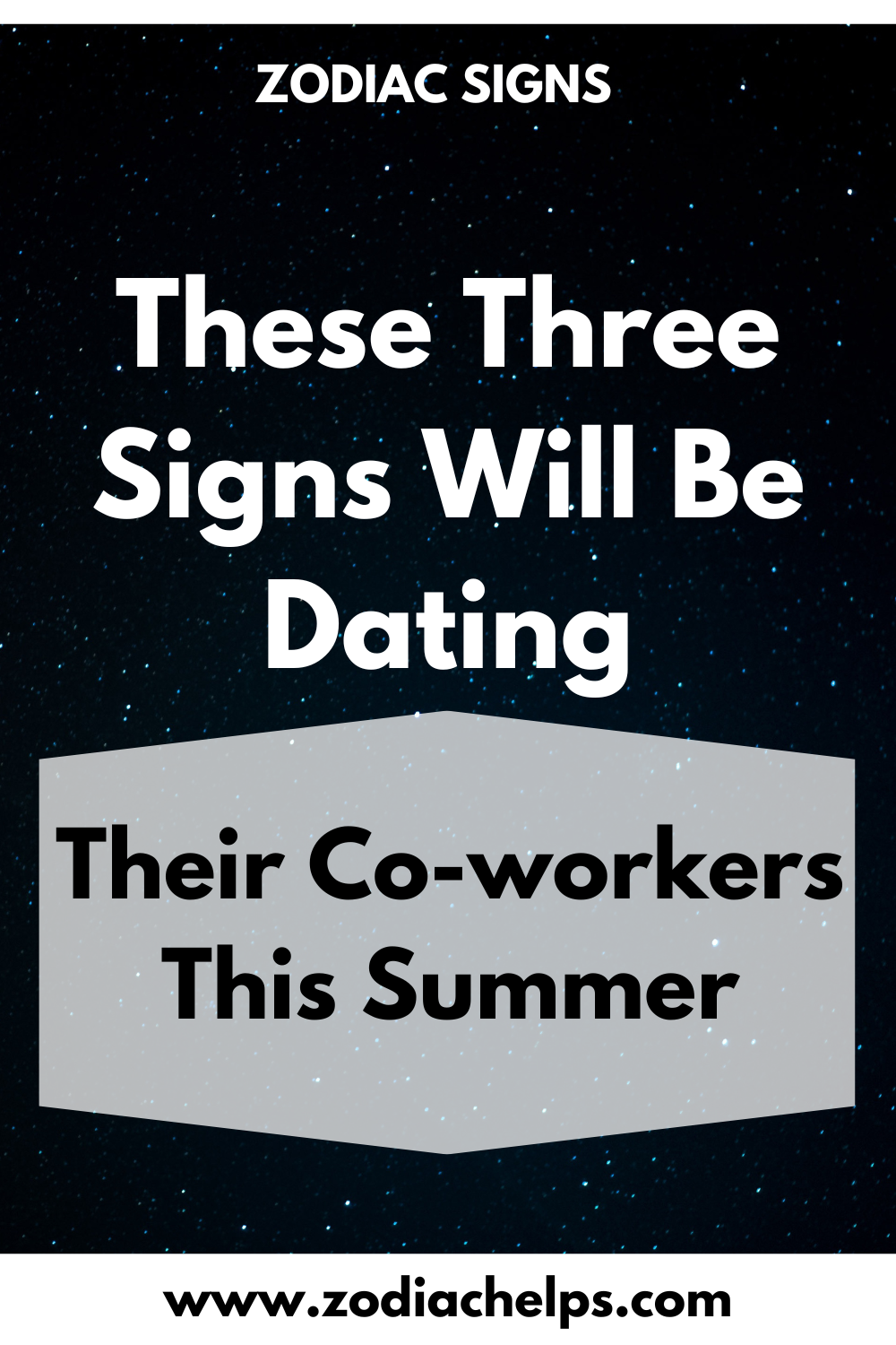These Three Signs Will Be Dating Their Co-workers This Summer