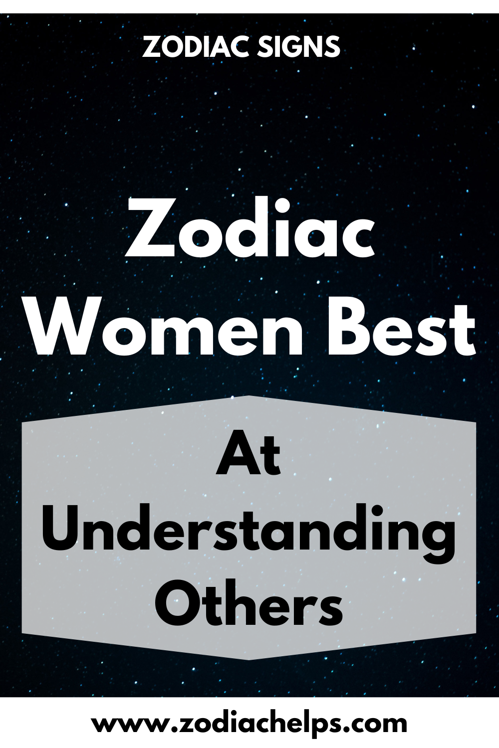 Zodiac Women Best At Understanding Others