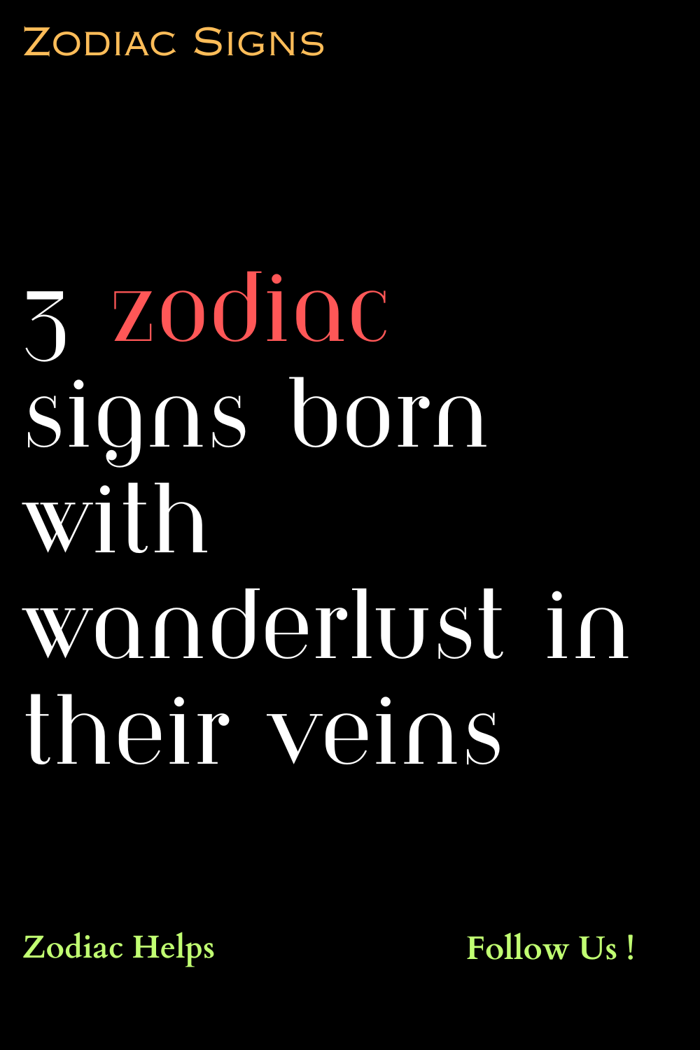 3 Zodiac Signs Born With Wanderlust In Their Veins