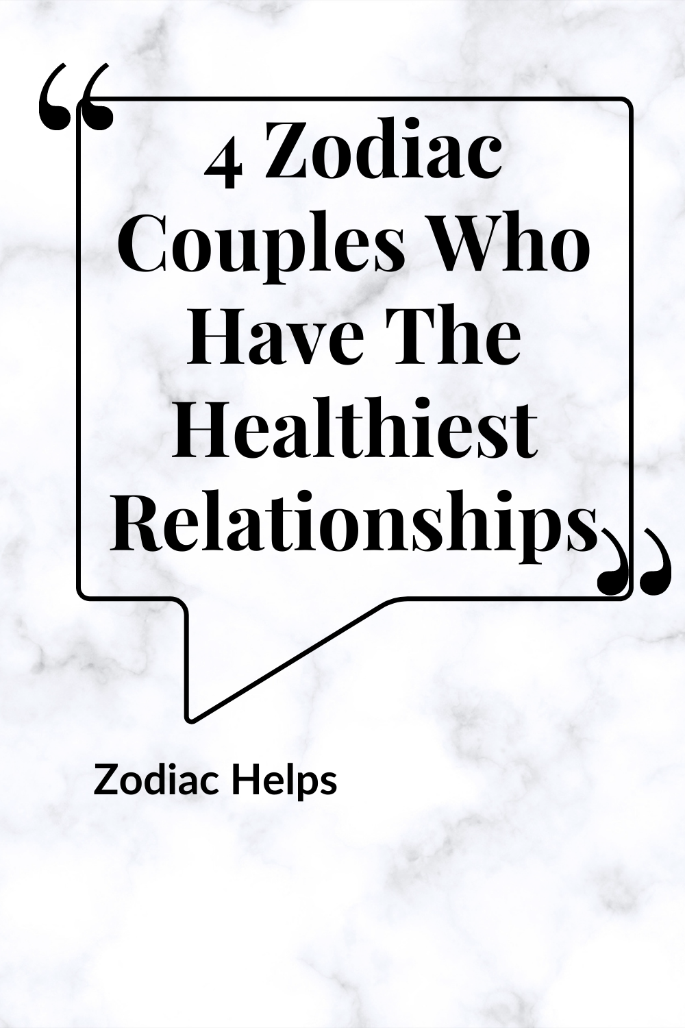 4 Zodiac Couples Who Have The Healthiest Relationships