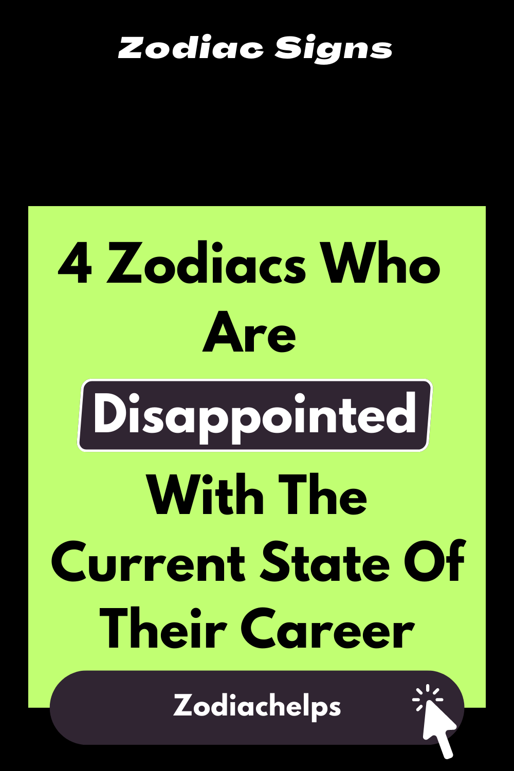 4 Zodiacs Who Are Disappointed With The Current State Of Their Career