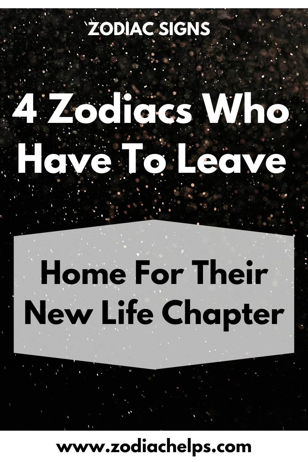 4 Zodiacs Who Have To Leave Home For Their New Life Chapter
