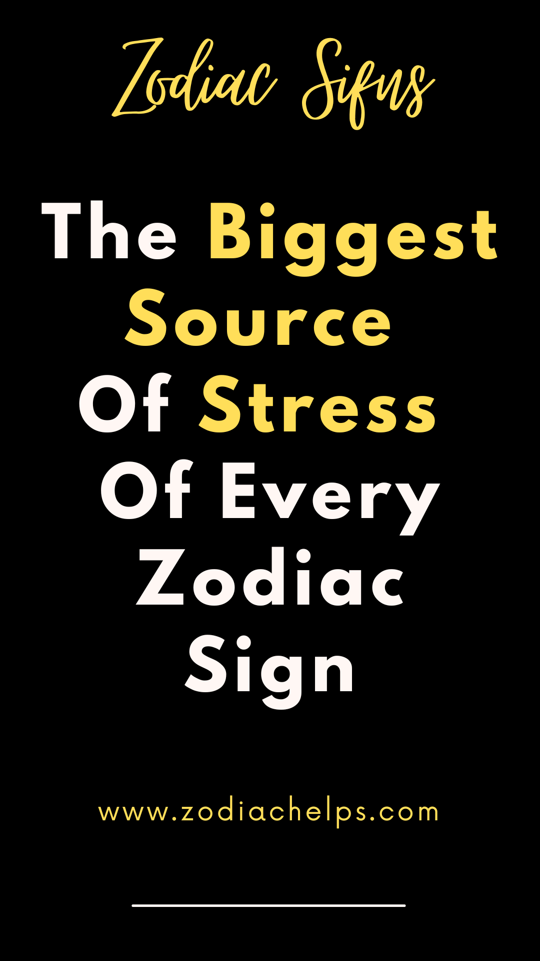 The Biggest Source Of Stress Of Every Zodiac Sign