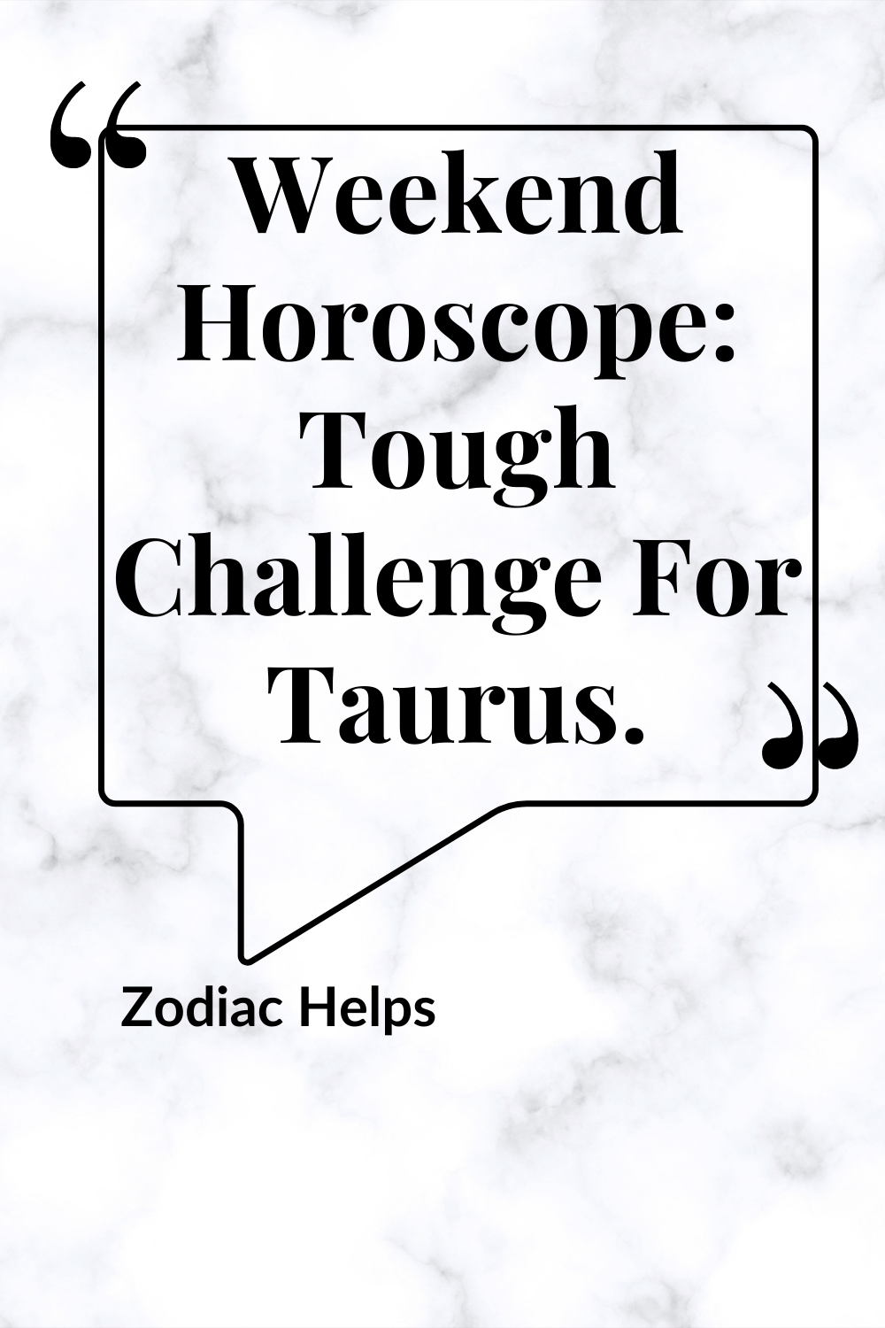 Weekend Horoscope: Tough Challenge For Taurus.