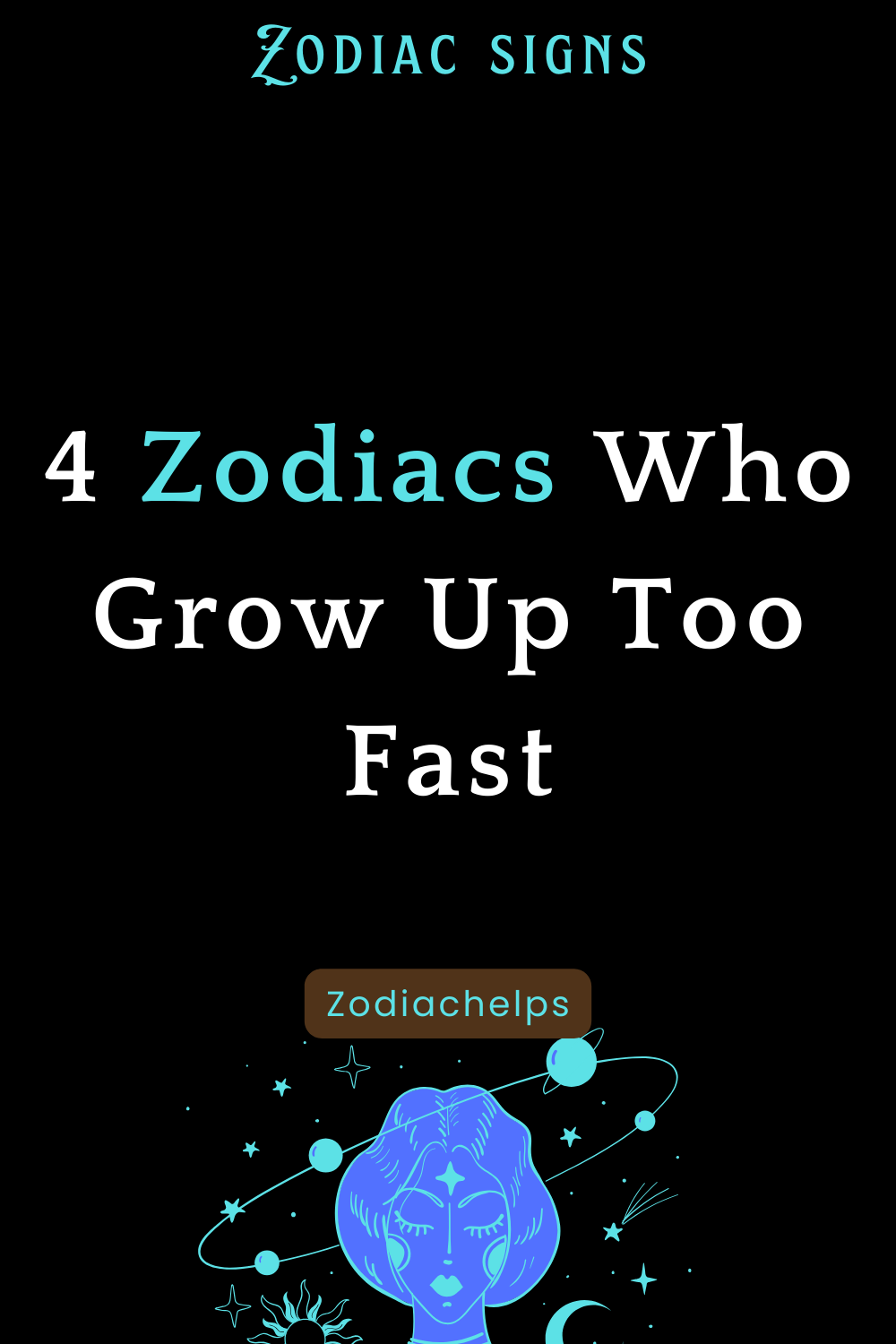 4 Zodiacs Who Grow Up Too Fast