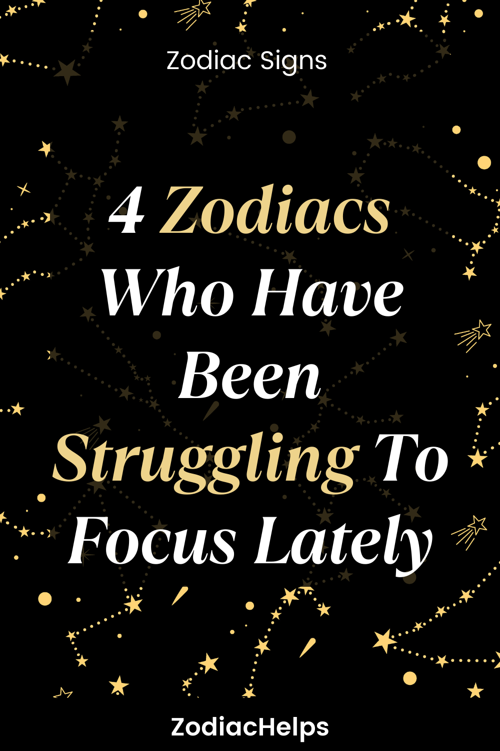 4 Zodiacs Who Have Been Struggling To Focus Lately