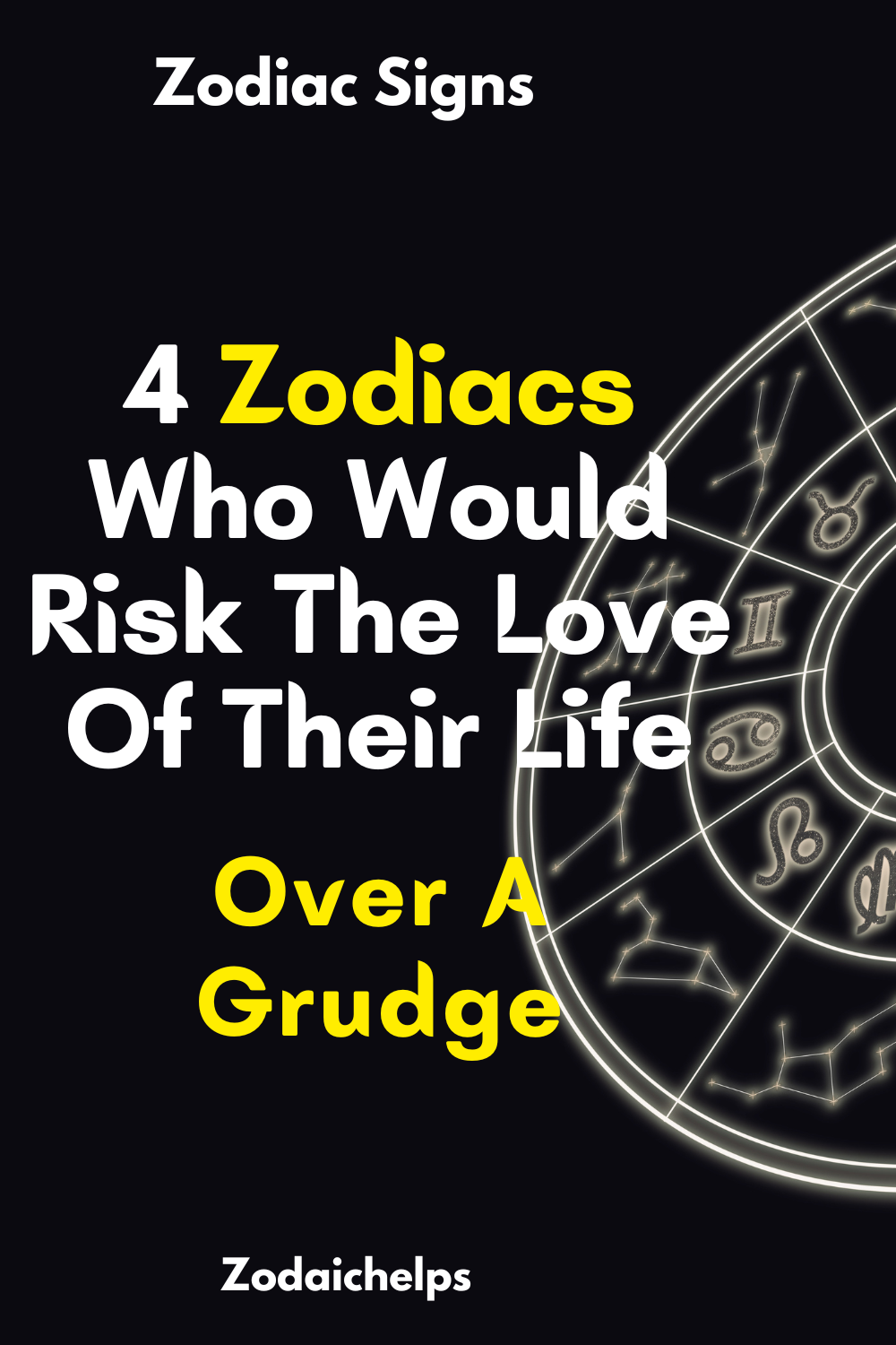 4 Zodiacs Who Would Risk The Love Of Their Life Over A Grudge