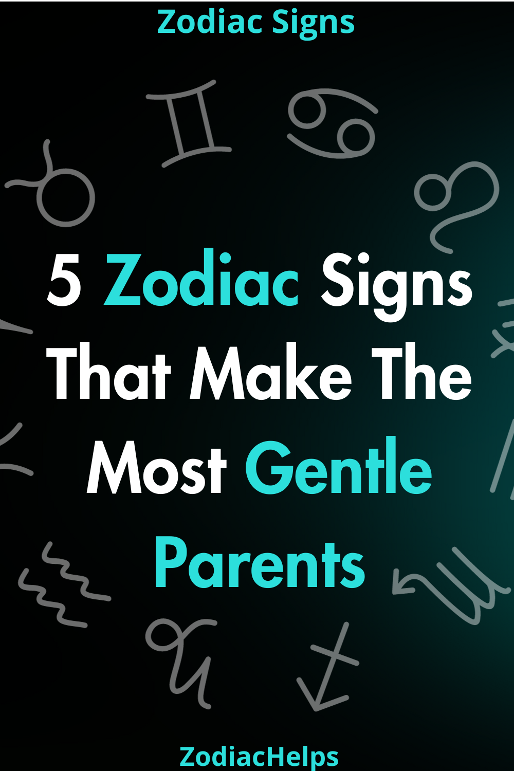 5 Zodiac Signs That Make The Most Gentle Parents