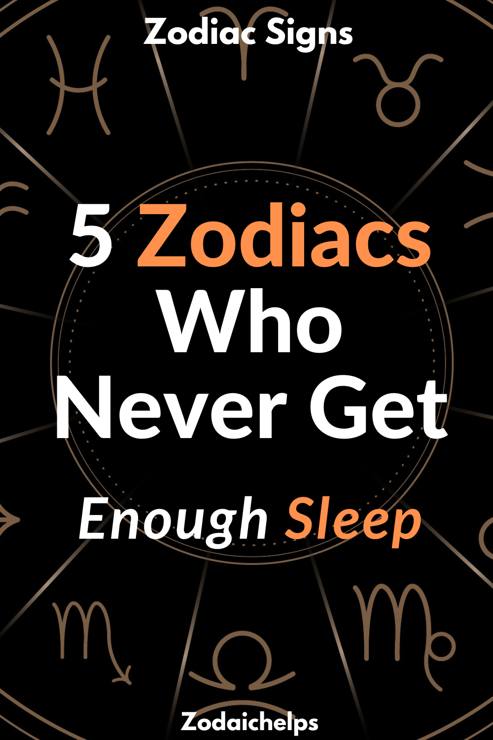 5 Zodiacs Who Never Get Enough Sleep