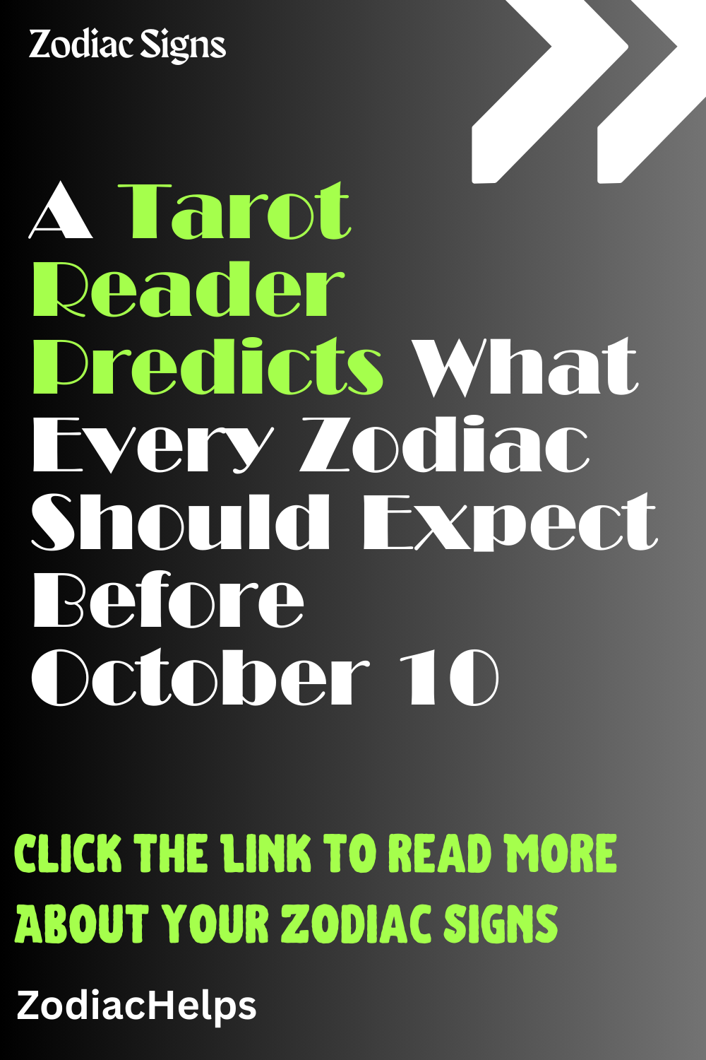 A Tarot Reader Predicts What Every Zodiac Should Expect Before October 10