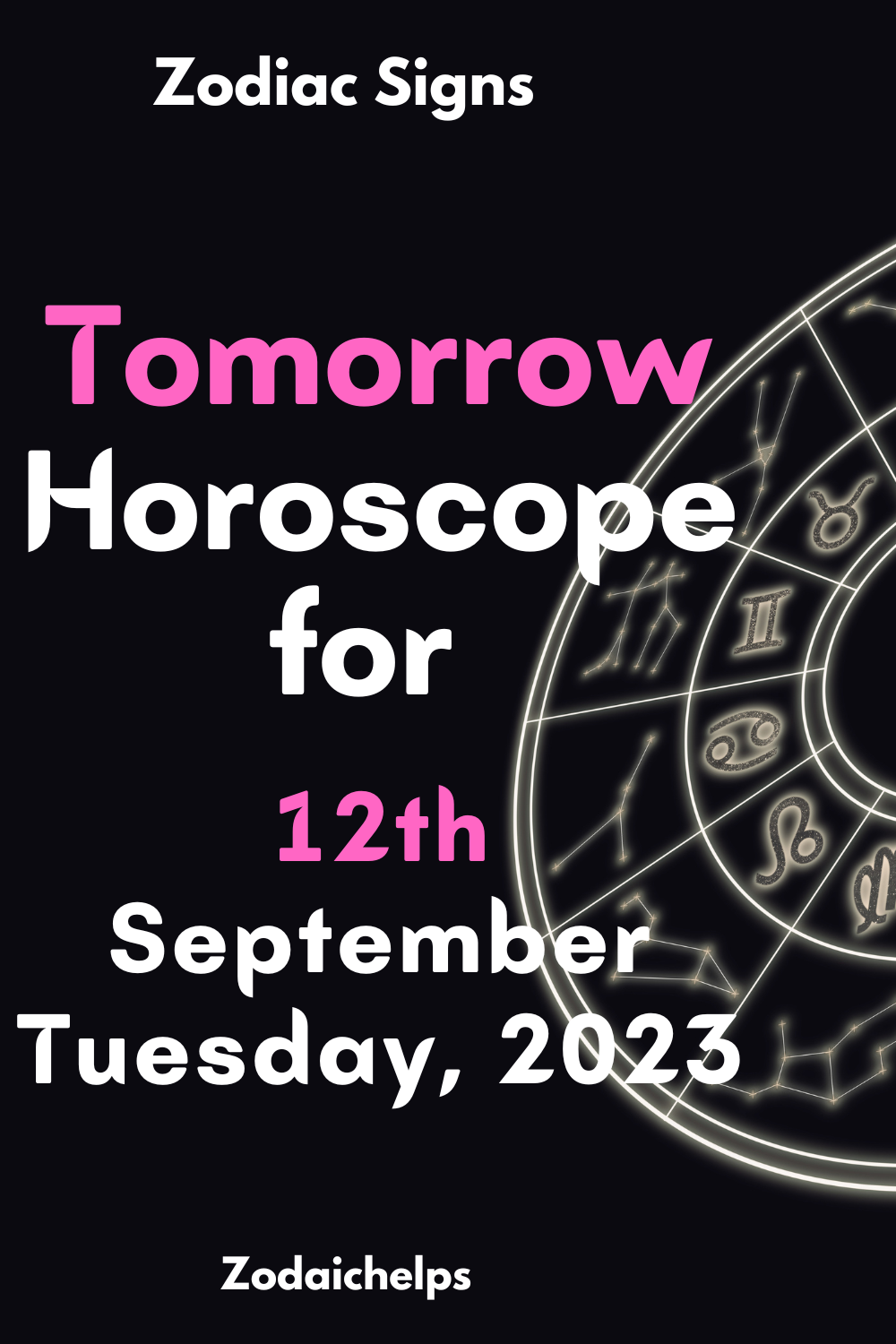 Tomorrow Horoscope for 12th September Tuesday, 2023