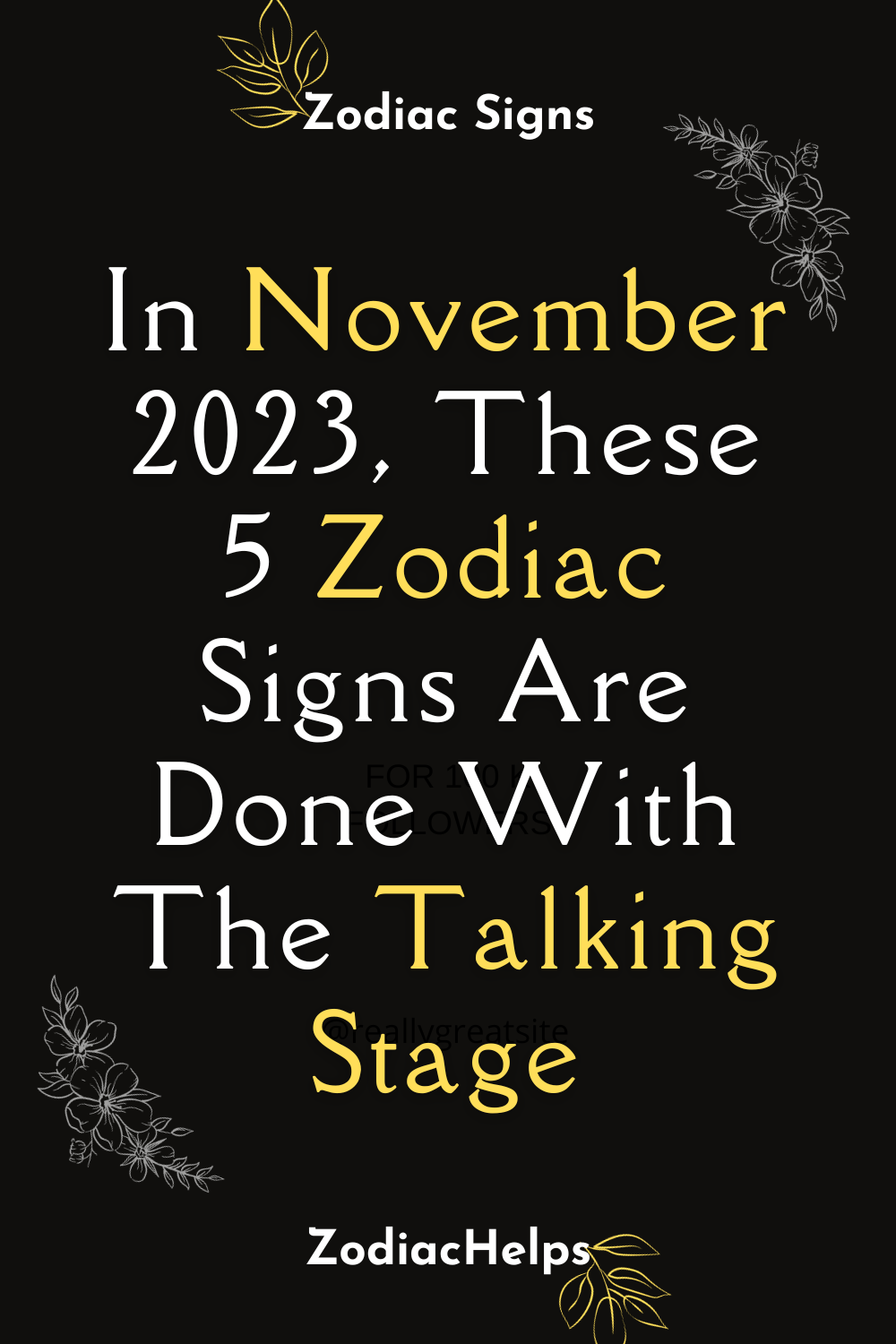 In November 2023, These 5 Zodiac Signs Are Done With The Talking Stage