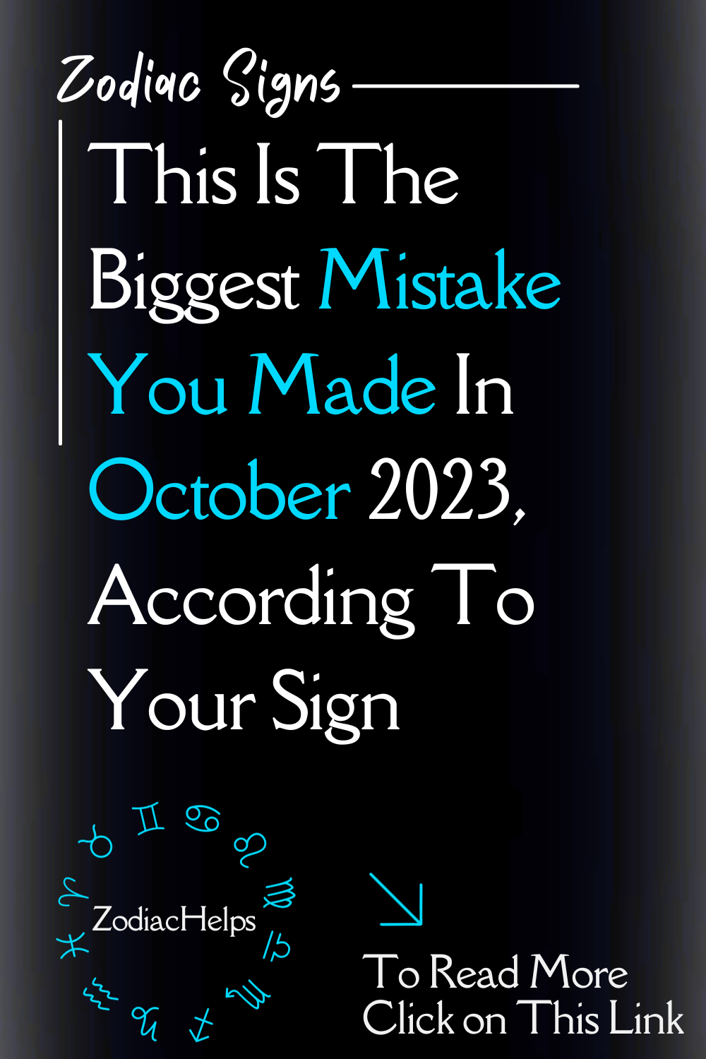 This Is The Biggest Mistake You Made In October 2023, According To Your Sign