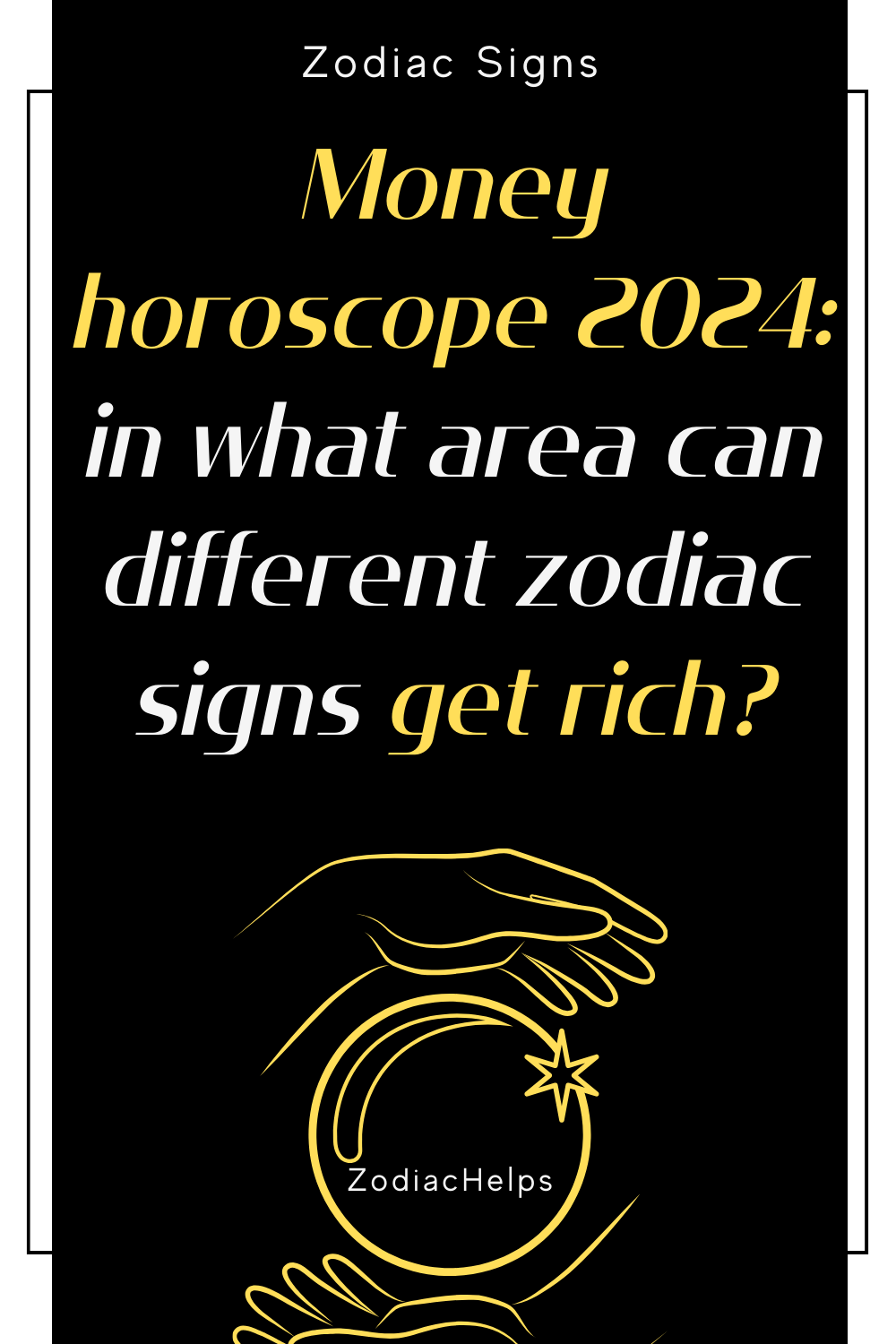 Money horoscope 2024 in what area can different zodiac signs get rich
