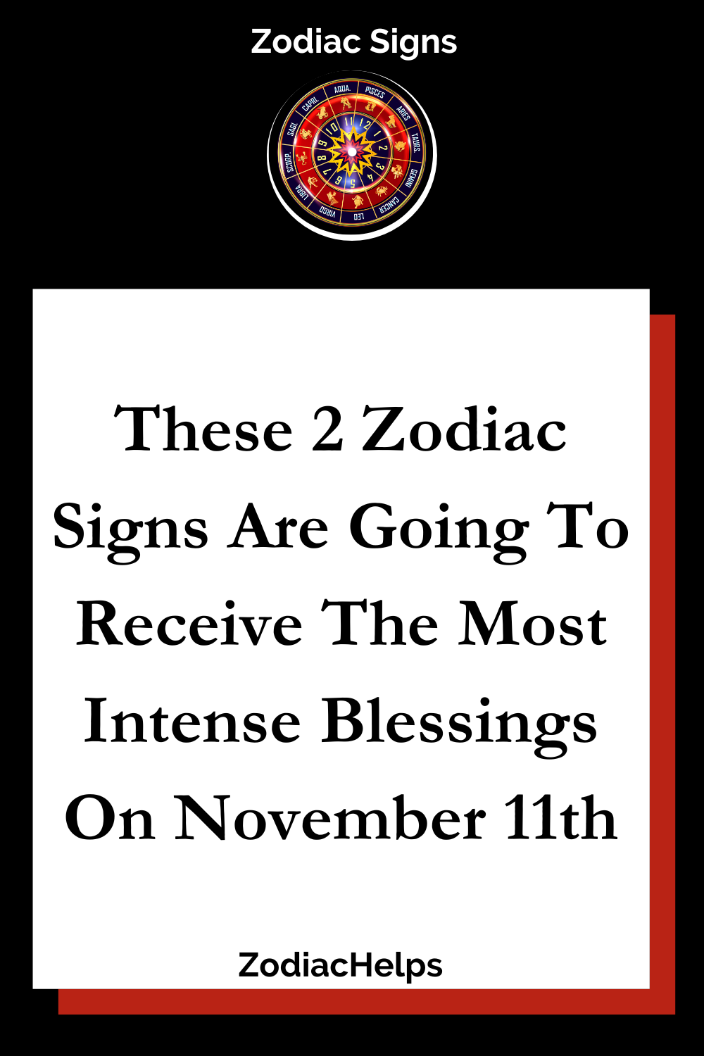 These 2 Zodiac Signs Are Going To Receive The Most Intense Blessings On November 11th