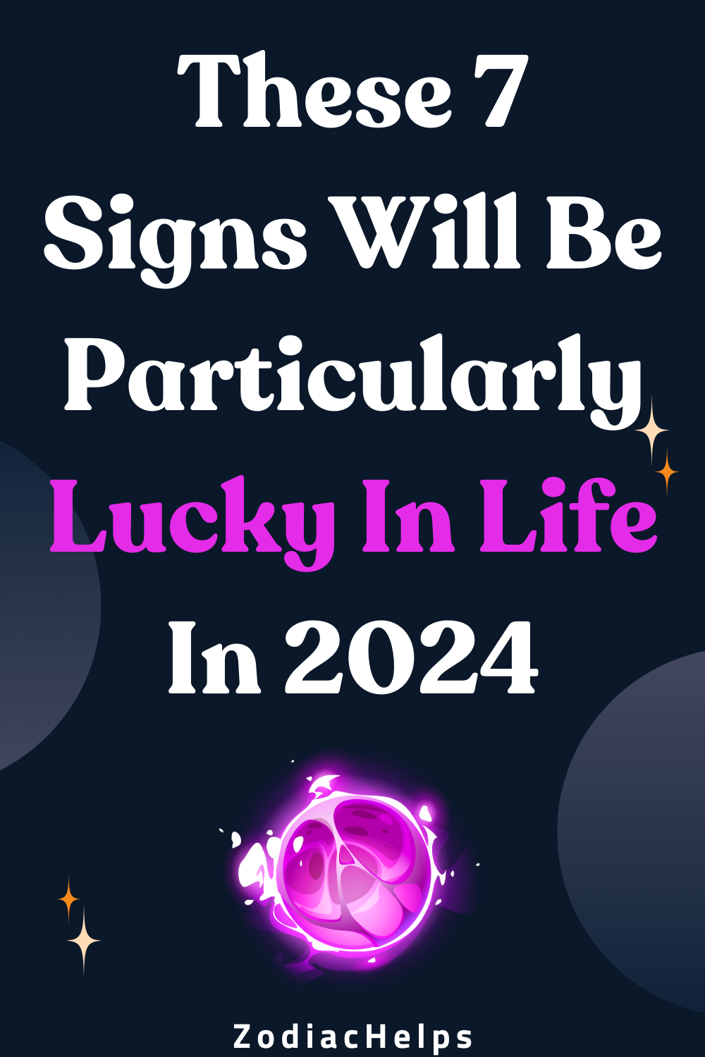 These 7 Signs Will Be Particularly Lucky In Life In 2024