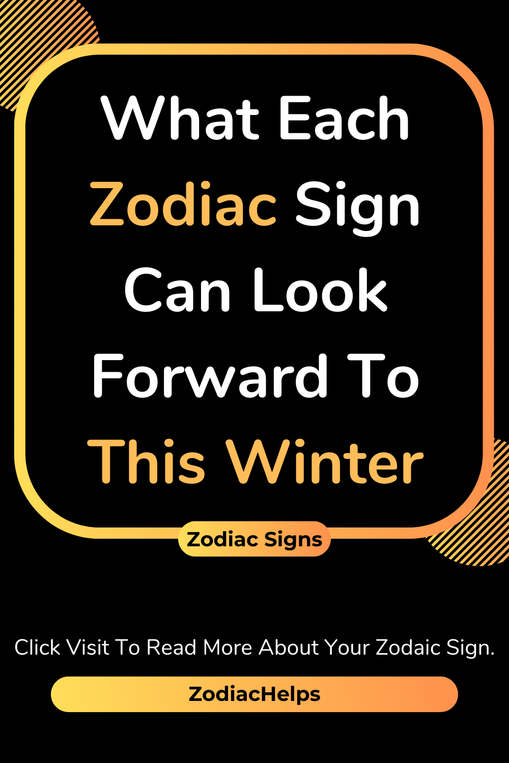 What Each Zodiac Sign Can Look Forward To This Winter