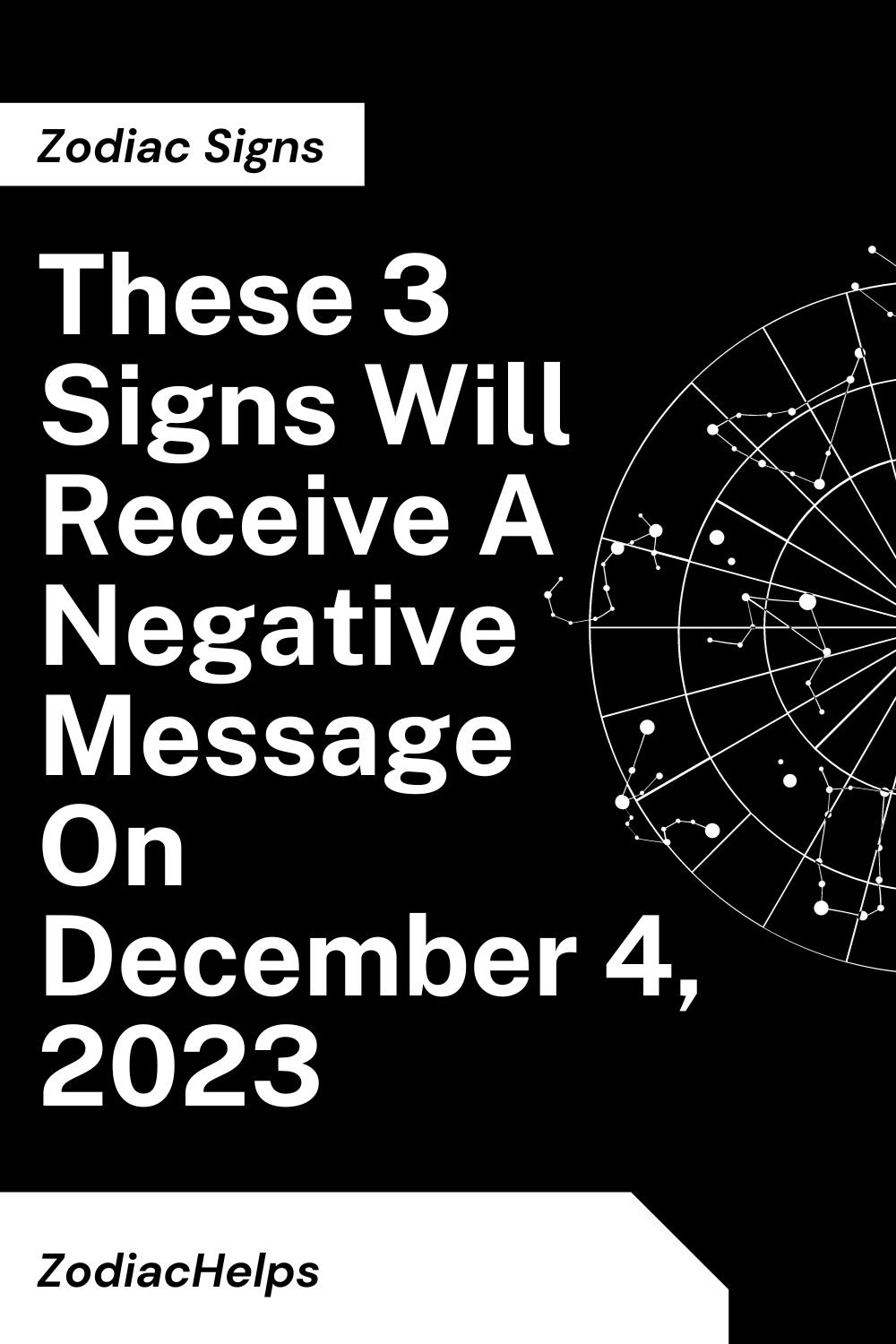 Aceste 3 semne vor primi un mesaj negativ pe 4 decembrie 2023