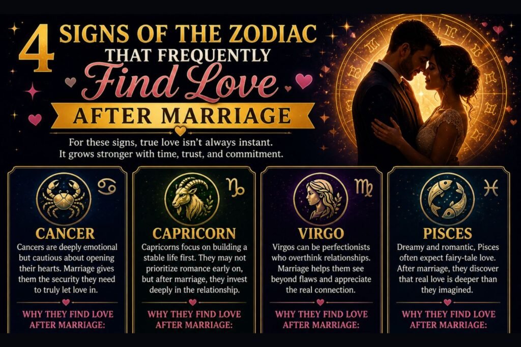 4 Signs of the Zodiac That Frequently Find Love After Marriage