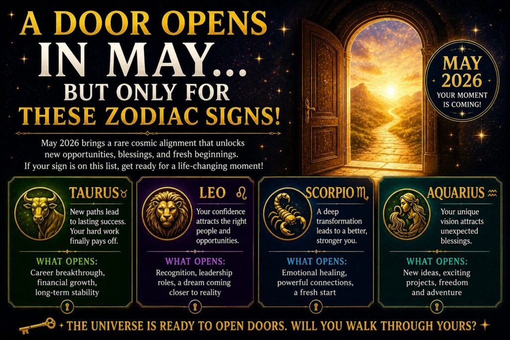 A Door Opens In May… But Only For These Zodiac Signs!