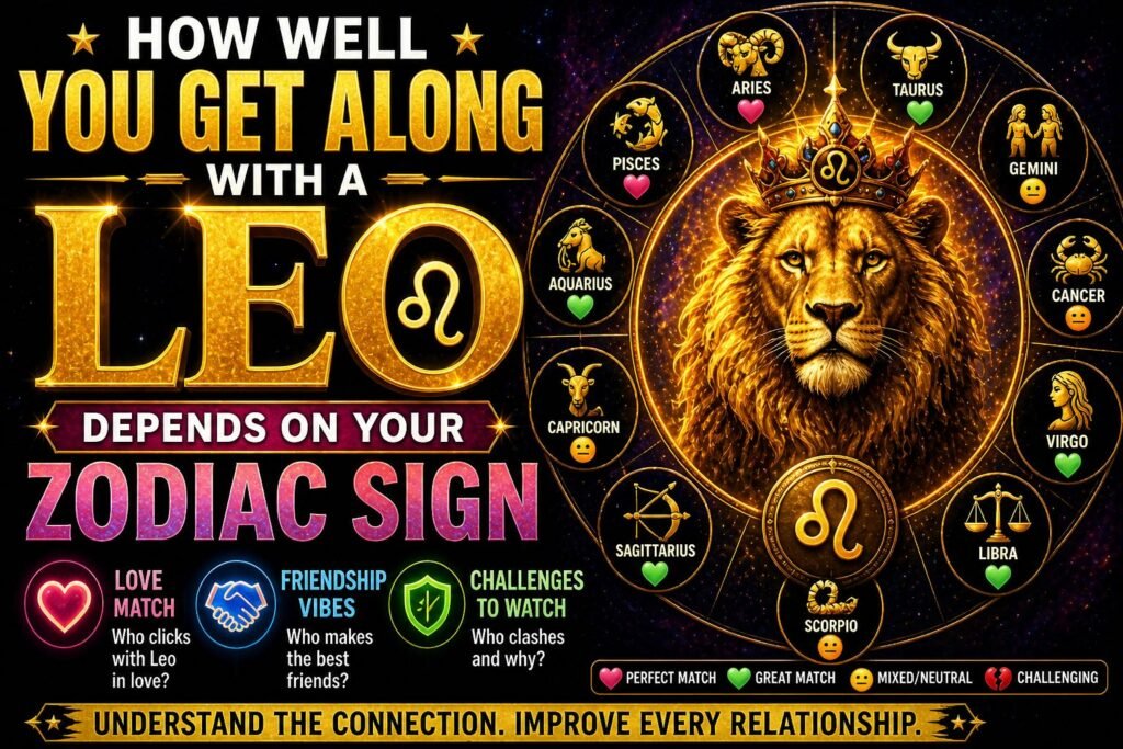 How Well You Get Along With A Leo Depends On Your Zodiac Sign
