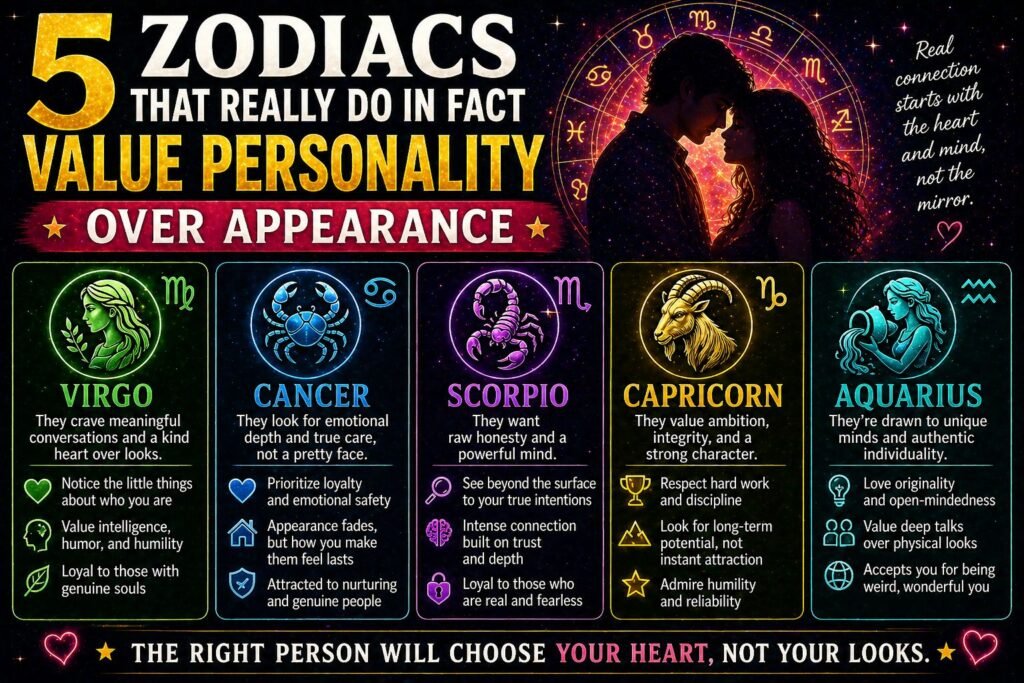 5 Zodiacs That Really Do In Fact Value Personality Over Appearance