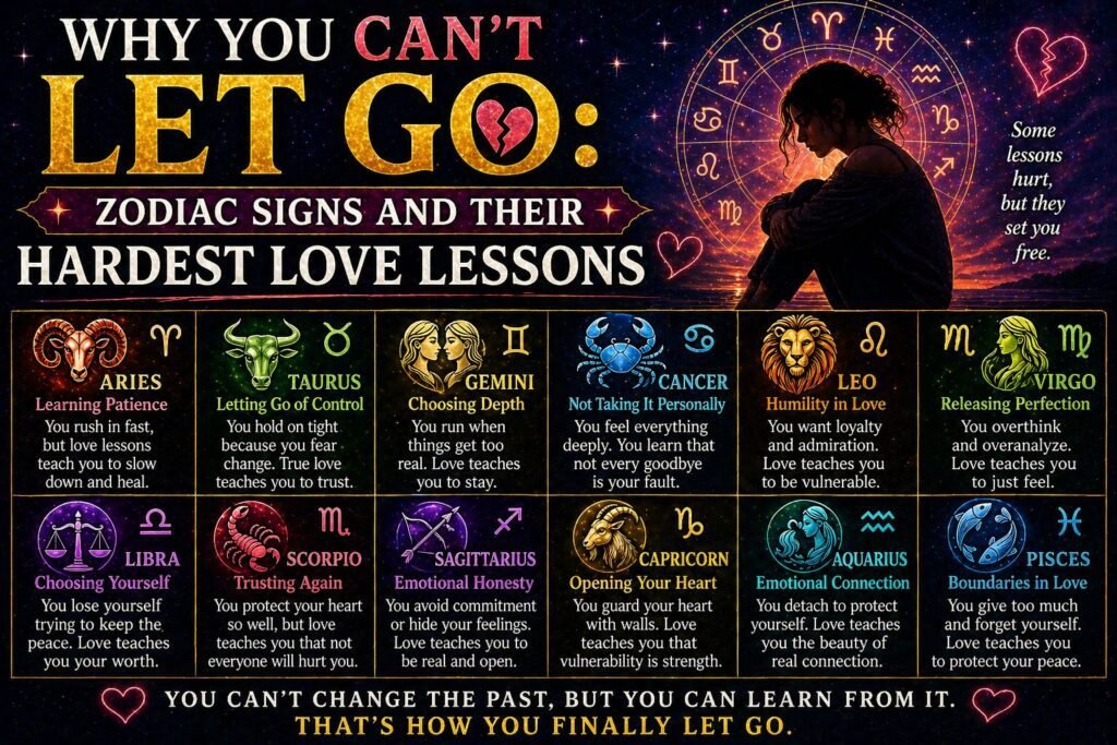 Why You Can’t Let Go_ Zodiac Signs and Their Hardest Love Lessons