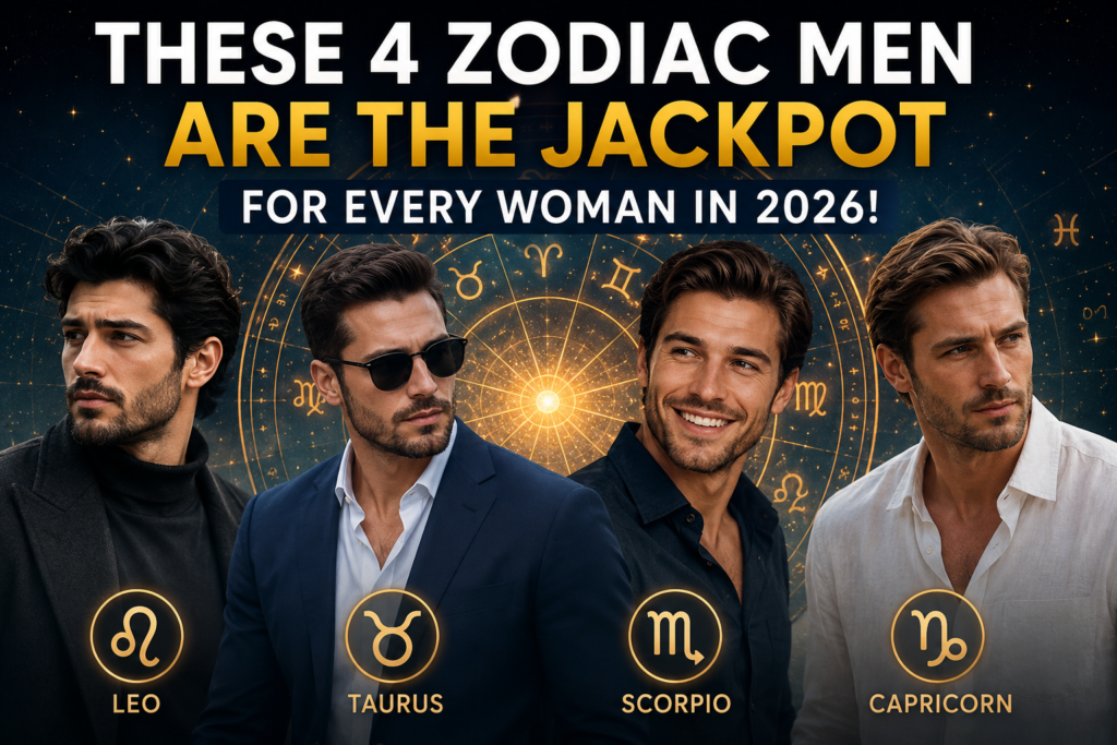 These 4 Zodiac Men Are The Jackpot For Every Woman In 2026!