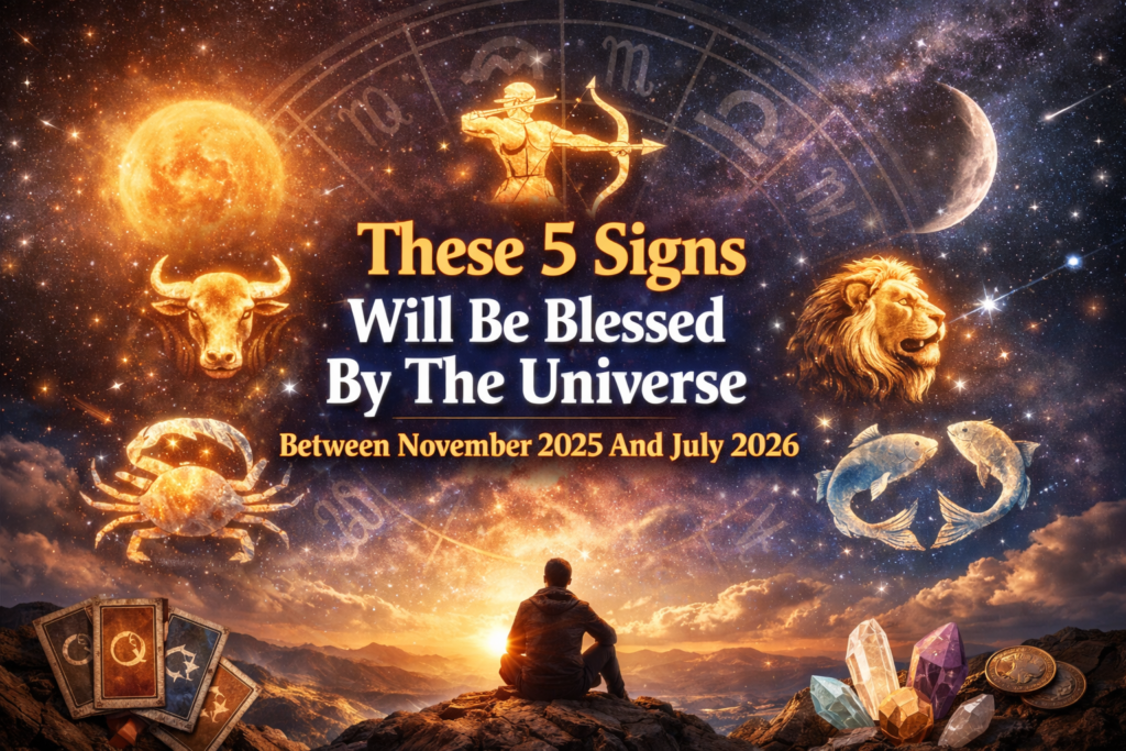 These 5 Signs Will Be Blessed By The Universe Between November 2025 And July 2026