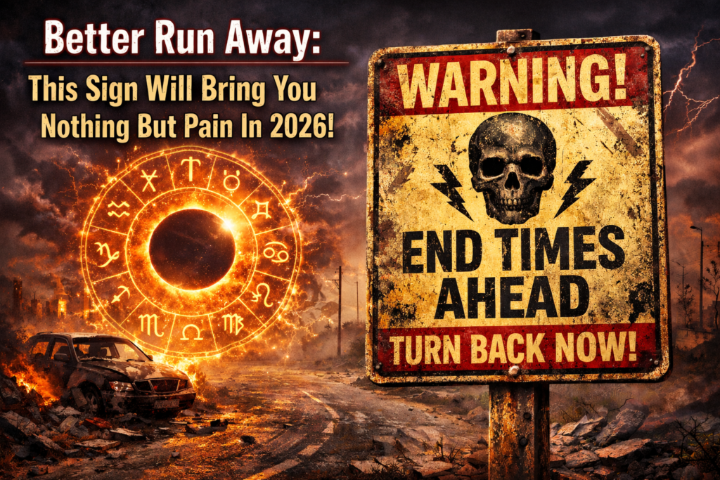 Better Run Away: This Sign Will Bring You Nothing But Pain In 2026!