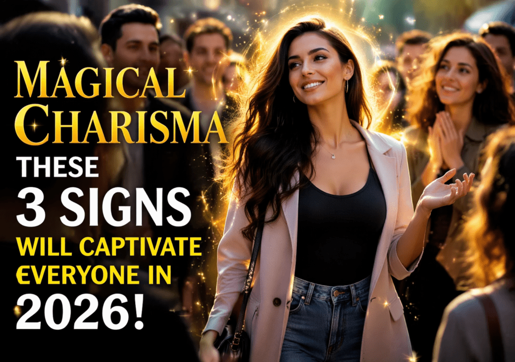 Magical Charisma: These 3 Signs Will Captivate Everyone In 2026!