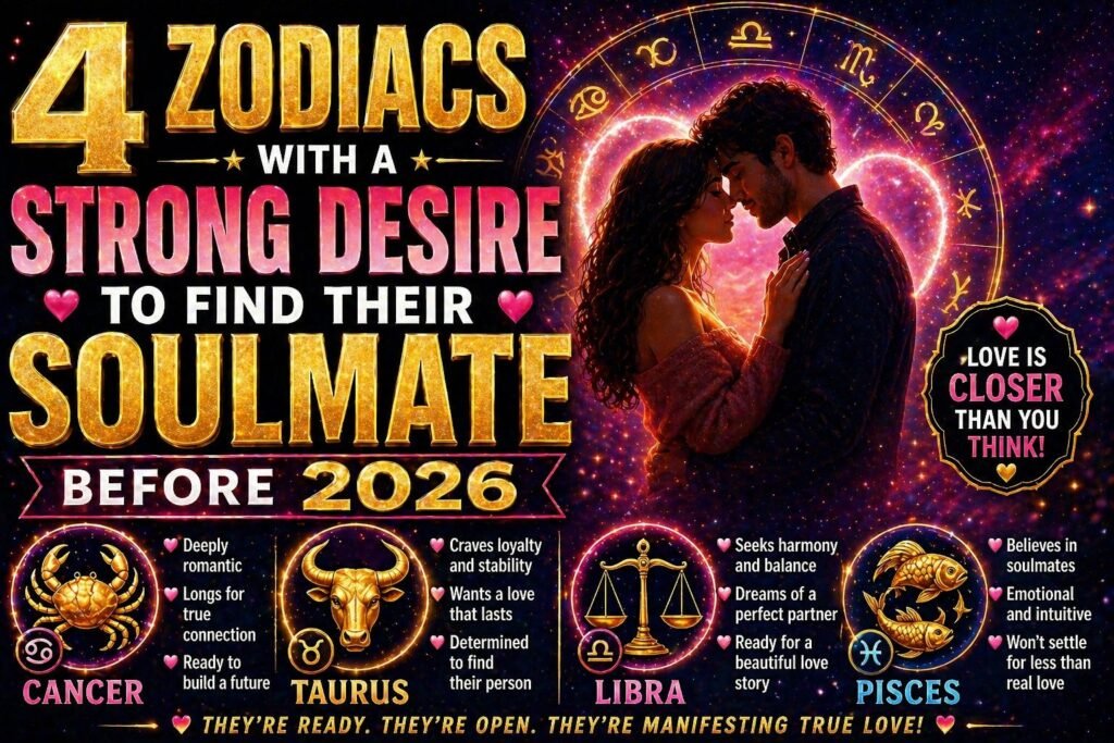 4 Zodiacs With A Strong Desire To Find Their Soulmate Before 2026