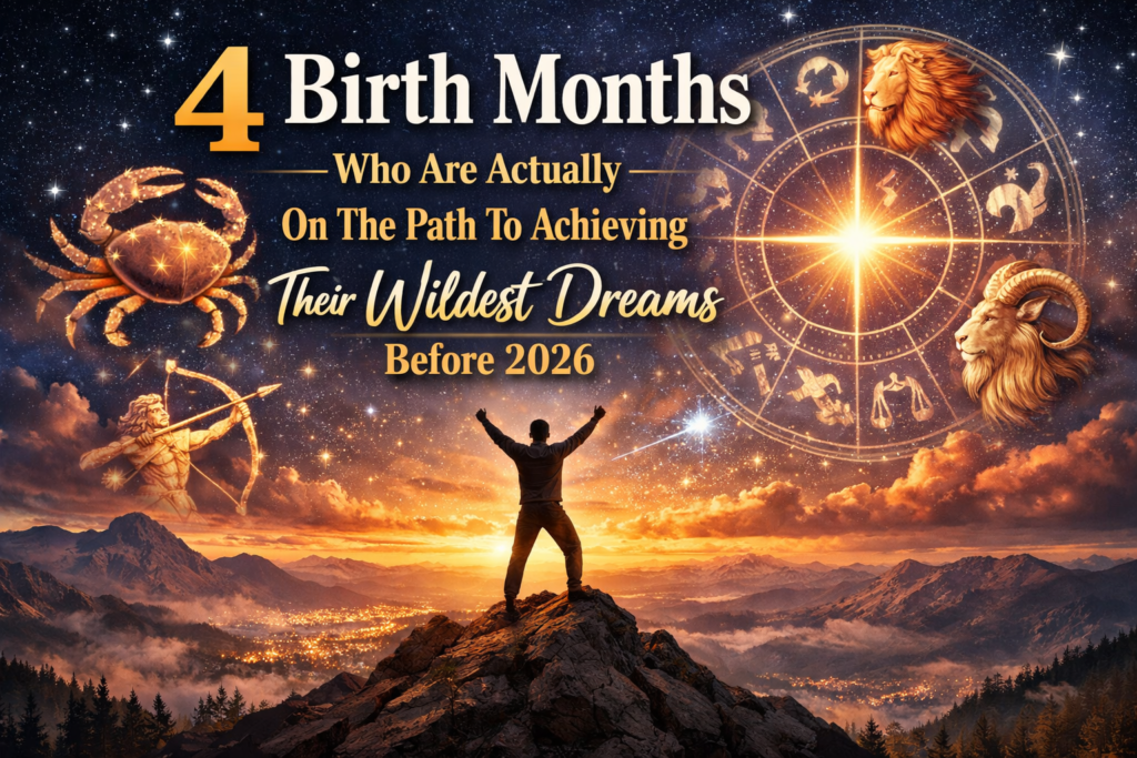 4 Birth Months Who Are Actually On The Path To Achieving Their Wildest Dreams Before 2026