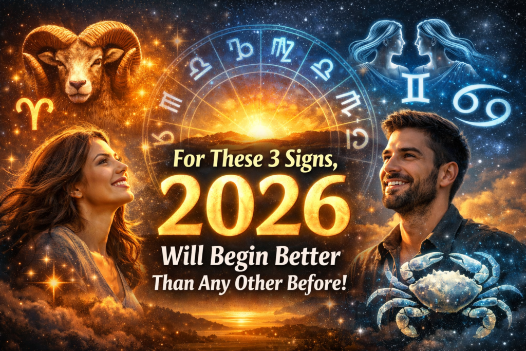 For These 3 Signs, 2026 Will Begin Better Than Any Other Before!