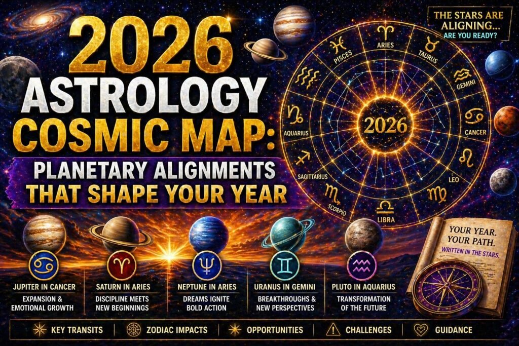 2026 Astrology Cosmic Map_ Planetary Alignments That Shape Your Year