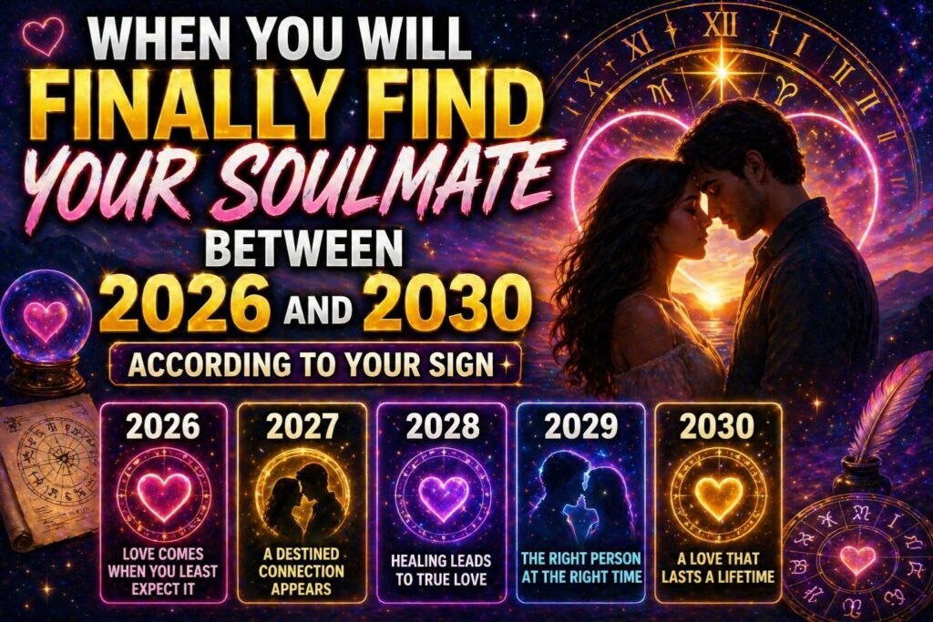 When You Will Finally Find Your Soulmate Between 2026 And 2030, According To Your Sign
